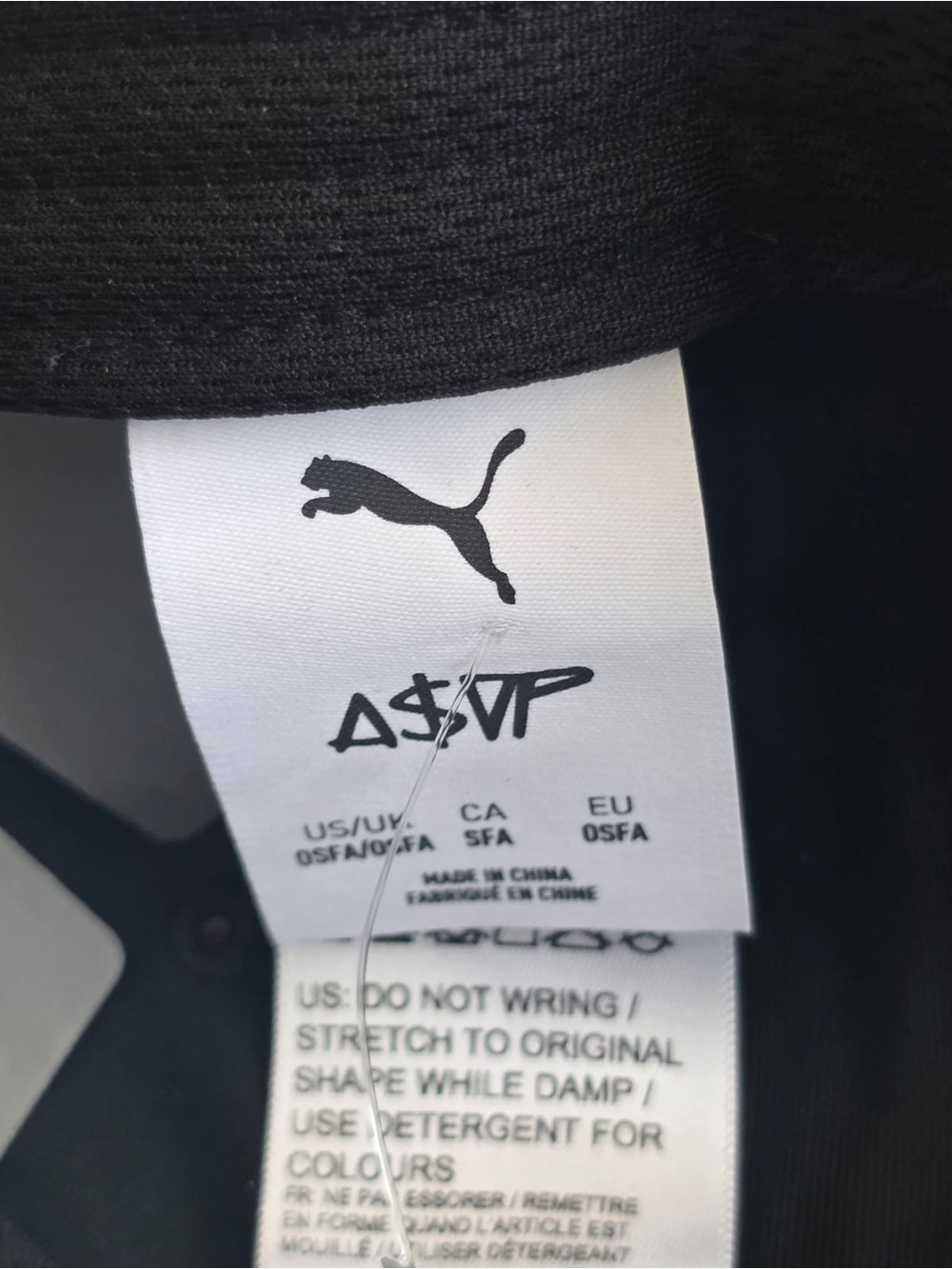 Puma x ASAP Rocky AWGE Racing SnapBack Hat Cap NWT - Picture 7 of 10